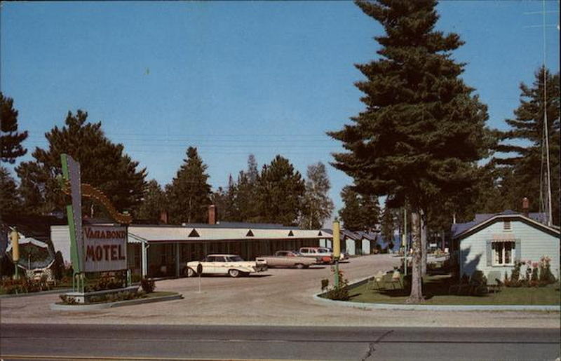 Vagabond Motel - Old Postcard (newer photo)